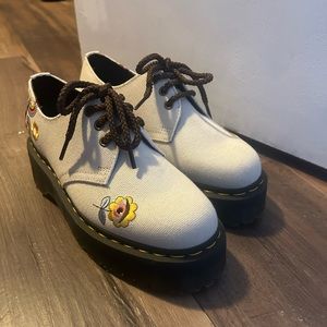 Dr Martens platform shoes